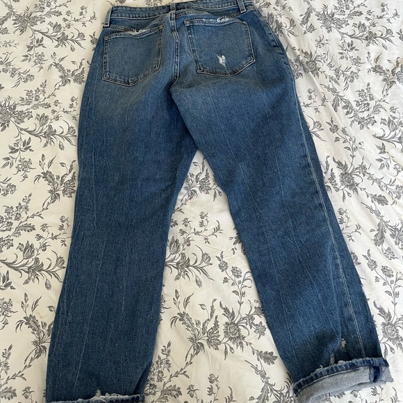 Abercombie & fitch curve love high rise moms jeans - Picture 2 of 4